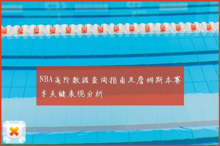 NBA高阶数据查询指南及詹姆斯本赛季关键表现分析