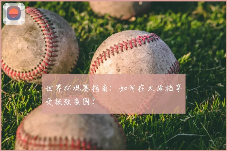 世界杯观赛指南：如何在大排档享受极致氛围？