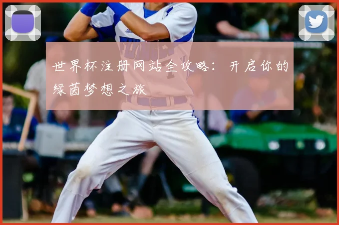 世界杯注册网站全攻略：开启你的绿茵梦想之旅